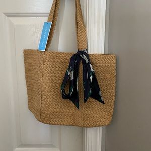 Draper James Everyday Straw Bag